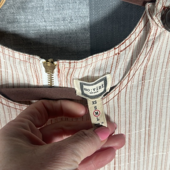 MO VINT New York Jumper Romper Stripped - Picture 4 of 7